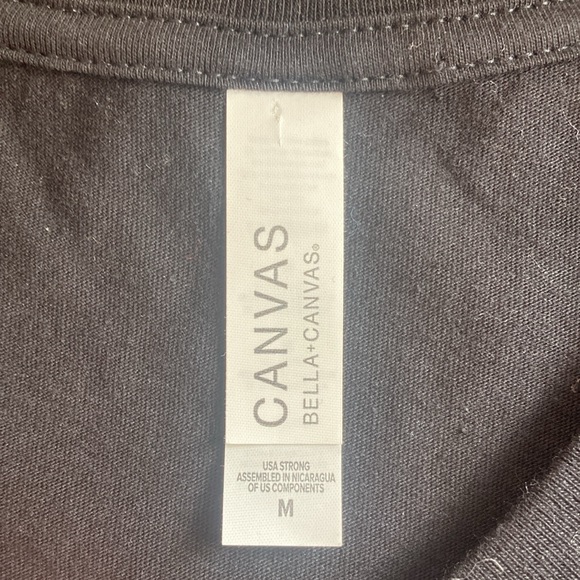 EUC Hard Rock 'N Roses Souvenir Tee Shirt - Unisex Black Size Med Bella+Canvas - Picture 3 of 7